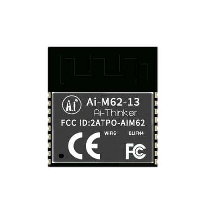 Ai Thinker Ai-M62-13U Wi-Fi6 BLE5.3 Dual-Band Wi-Fi Wi-Fi 6 Module With BLE 5.3 For IoT Applications Embedded Wi-Fi and Bluetooth Module For Smart Devices High-Performance Wireless Communication Module - RS5705