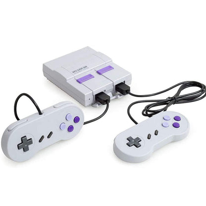 660 in 1 Retro Game Console, Mini NES Console Classic Game Console Plug & Play Console with Built-in 660 Video Games and 2 NES Classic Controllers, AV Output Plug & Play Game System For Kids and Adults - RS3077