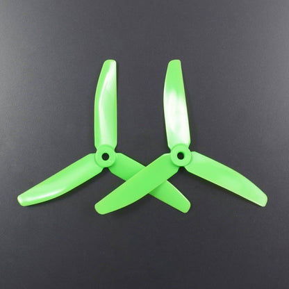 DYS Tri Blade 5045 5x4.5 BN 1 Left, 1 Right Carbon Nylon Propeller-RS1946 - REES52