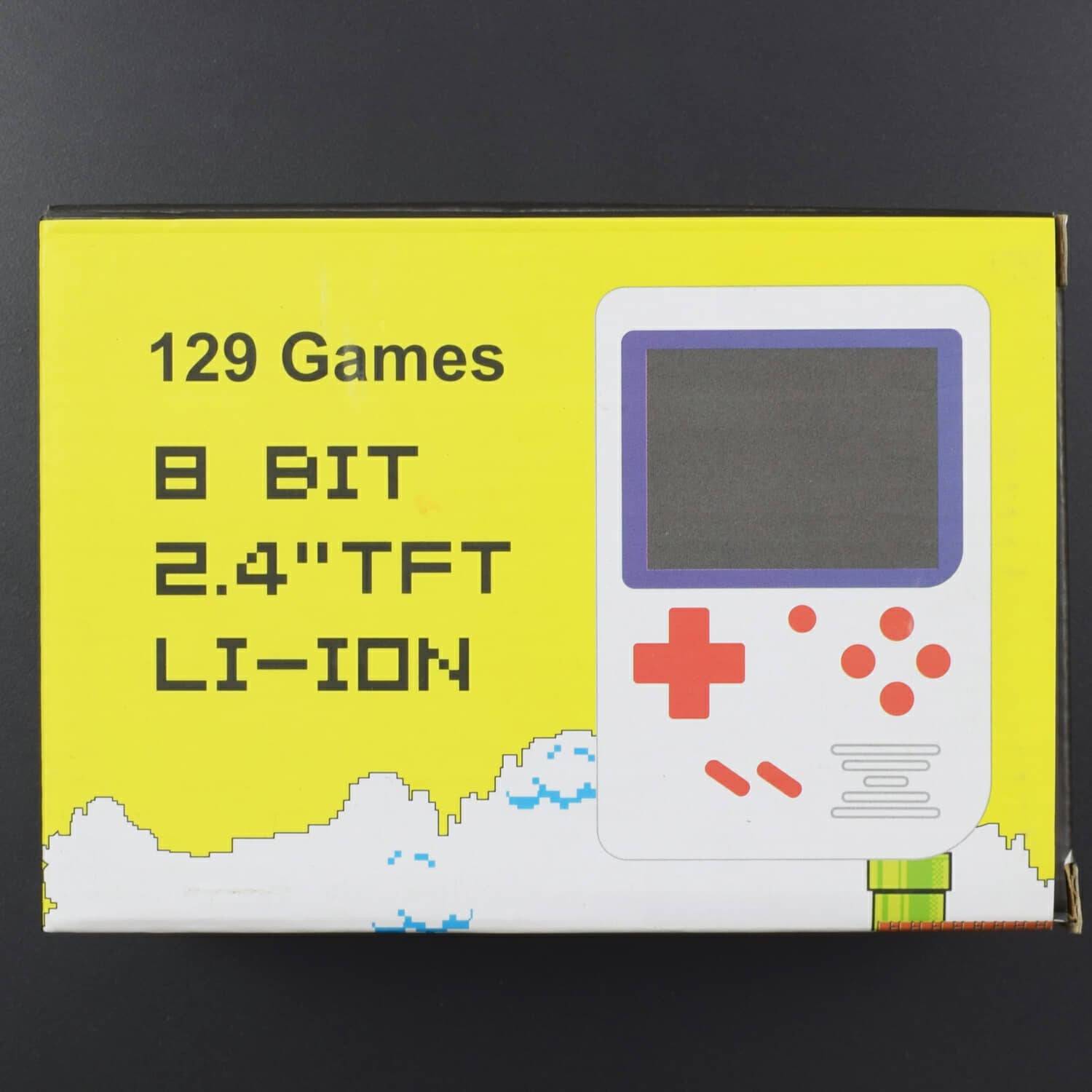 2.5 inch LCD Display Mini Retro Handheld Game Console Built-in 129 Games-RS1990 - REES52