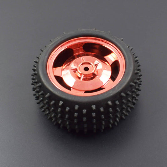 85MM Large Robot Smart Car Wheel For Arduino Robot 38MM Width Surface (Red)- RS1985 - REES52