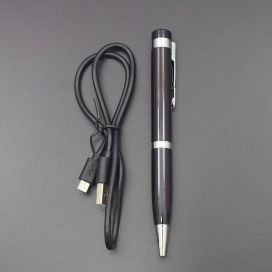 Upper Slim Body wear CCTV Pen Camera Video Photo Record 1080P Mini Video SPY Pen Camera Full HD Spy Pen Camera-RS1514 - REES52