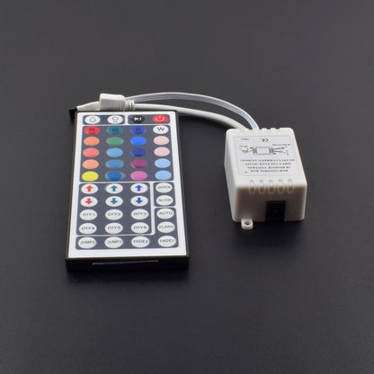 44 Key IR Remote Controller Dimmer 12V for 5050 3528 SMD RGB LED Strip Light -SR047 - REES52