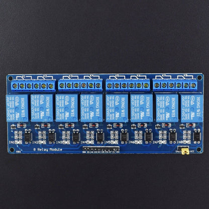 12V  8-Channel Relay Module Control Panel Plc  for Arduino Avr Arduino Raspberry Pi and Other Mcu - NA195 - REES52