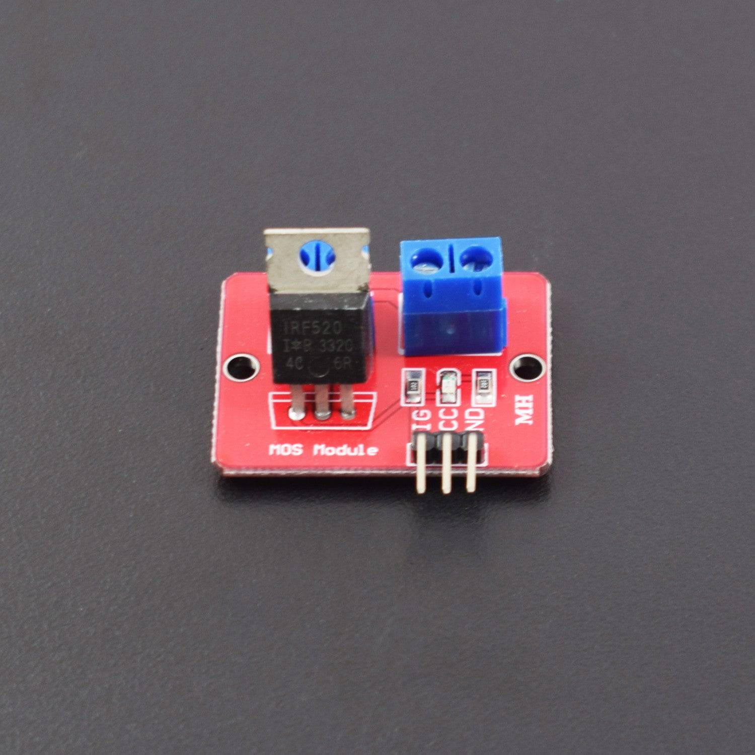 0-24V Top Mosfet Button IRF520 MOS Driver Module – REES52