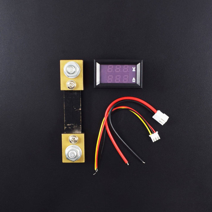 DC 0-100V 100A Tester Di Tensione E Corrente Da Pannello - Foto 4