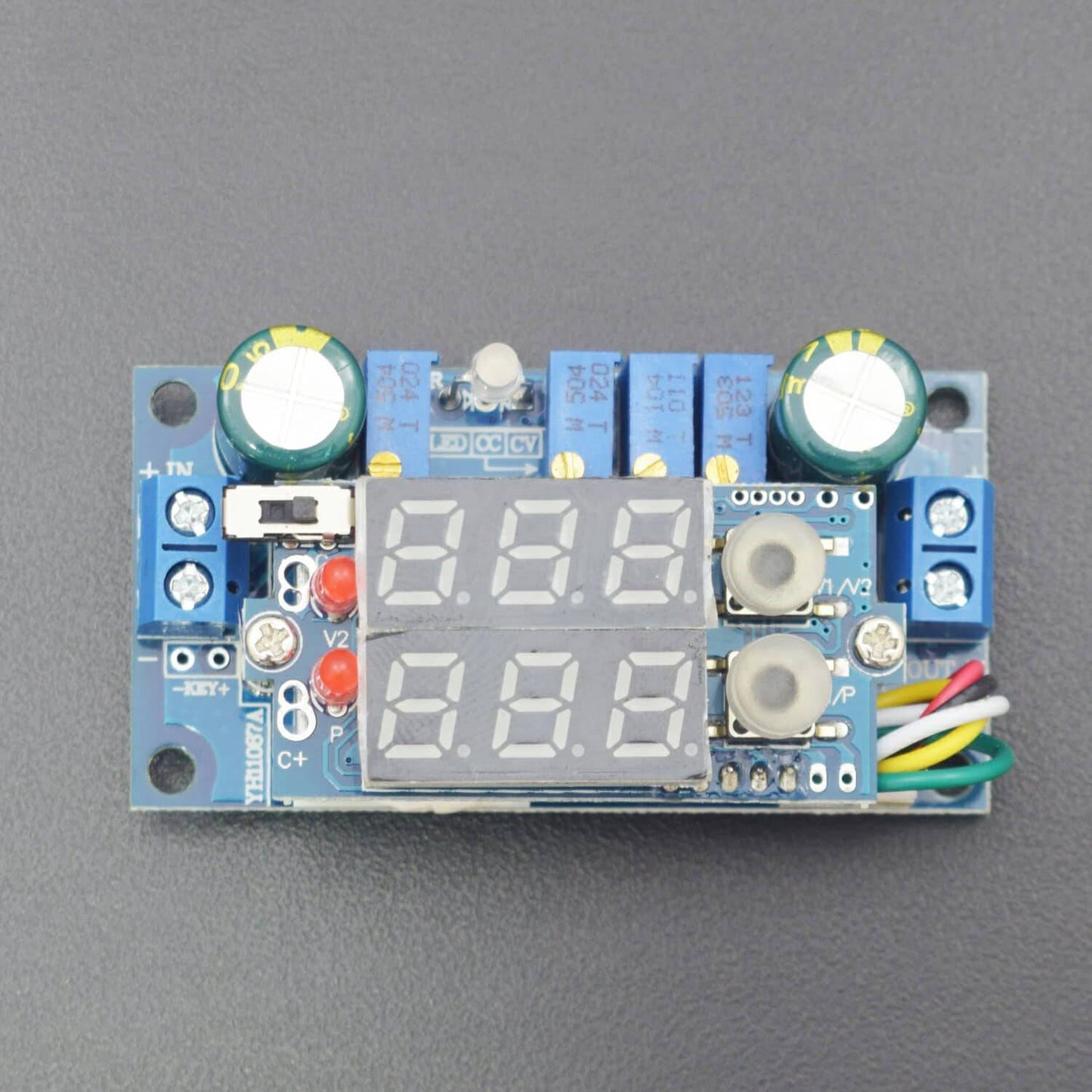 DC Voltage Regulator Buck Converter 6-36V to 1.25-32V 5A Constant Current Voltage MPPT Solar Controller with LED-RS1902 - REES52