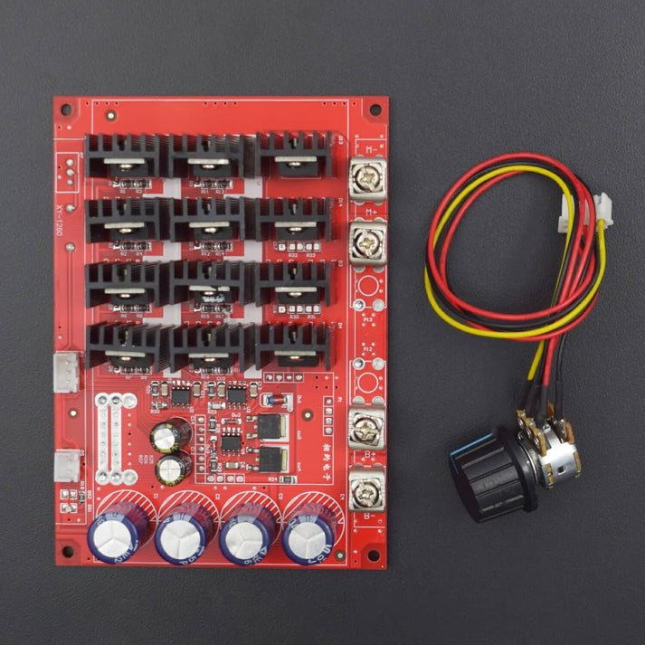 DC 10~50V 60A 3000W 12V 24V 48V Driver Module PWM – REES52