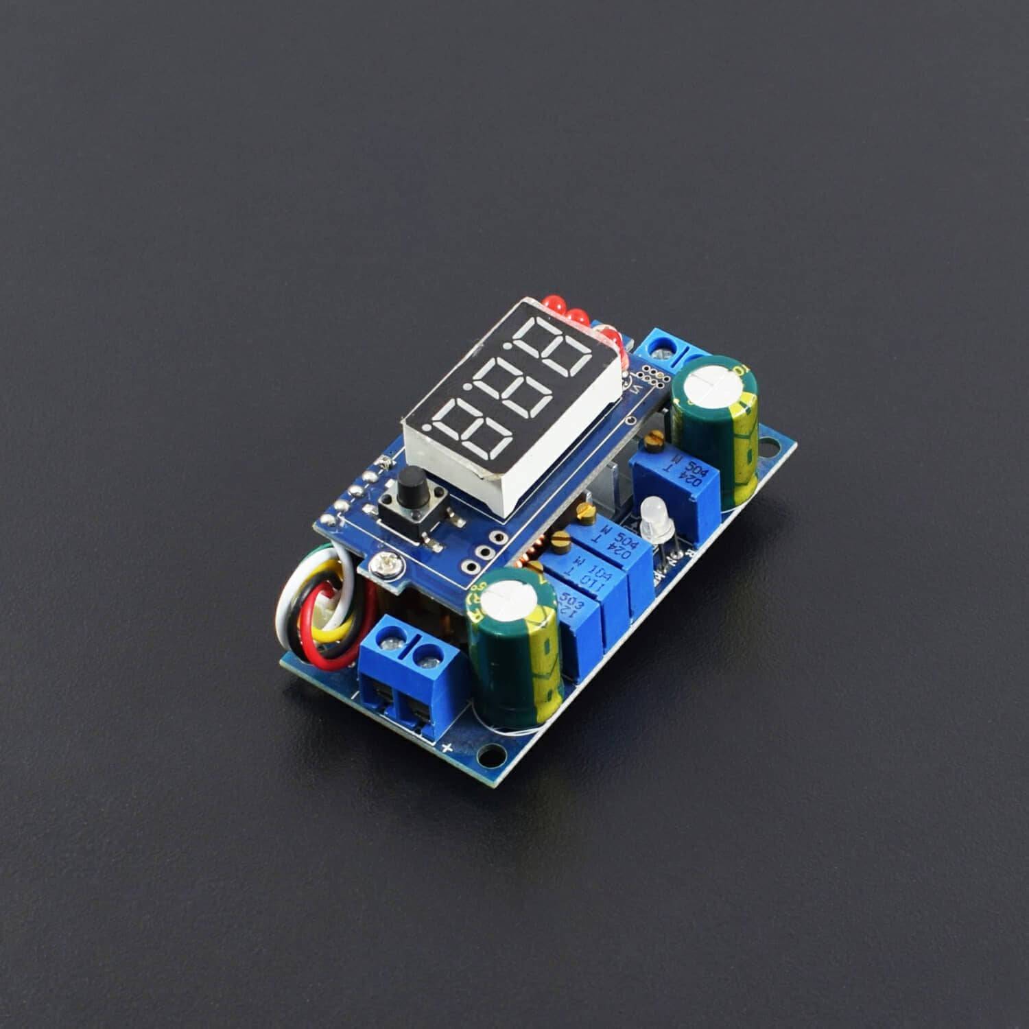 DC Voltage Regulator Buck Converter 6-36V to 1.25-32V For Charging Battery Car Power Supply-RS1712 - REES52