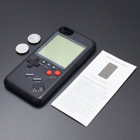 Retro Game Console Style Case for iPhone 6/6s/6 Plus/7/8 Plus/X Real Classic Games Cases Covers -RS1992 - REES52