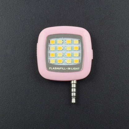 3.5mm Portable Smartphone Portable Mini 16-LED Flash Light For i-Phone-RS207 - REES52