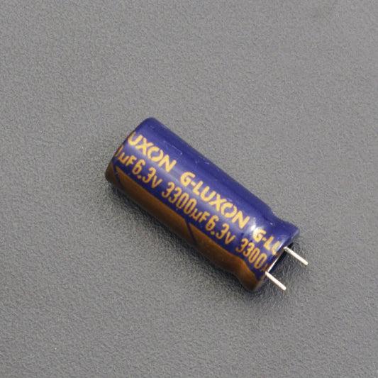 3300uF 6.3v 105C Radial Electrolytic Capacitor - Pack of 5 -RS2019 - REES52