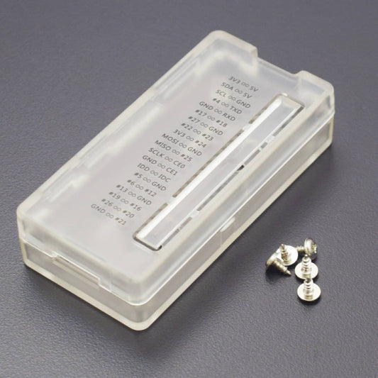 Protective ABS Box/Enclosure for Raspberry Pi Zero W (Transparent) - RS1721 - REES52