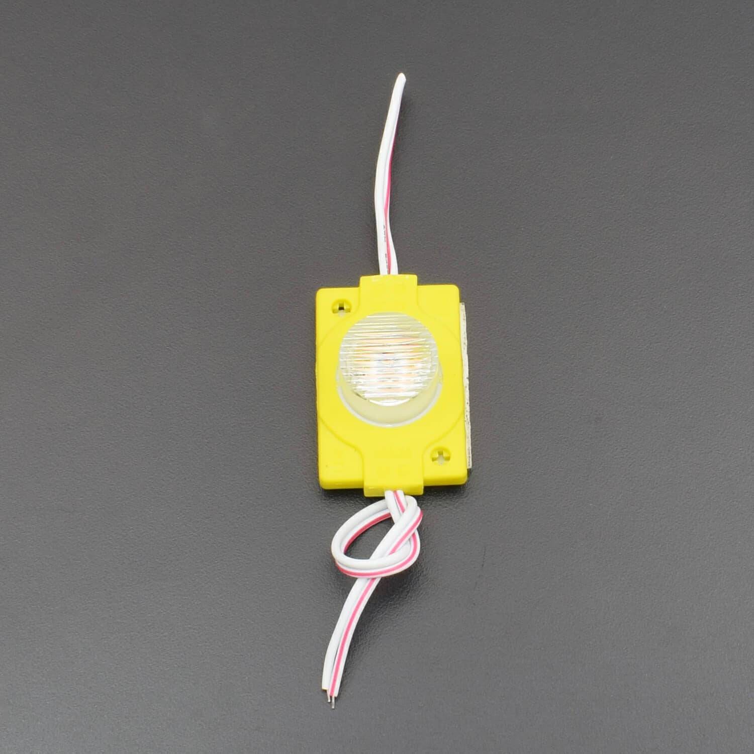 12VDC - YELLOW LED ELECTRONIC LIGHT - RS866 - REES52