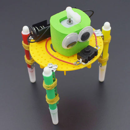 Funny DIY Doodle Robot Technology Small Inventions Educational Toys Kids Toy Kit - RS1479 - REES52