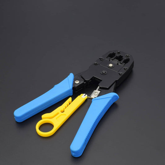 3 in 1 Modular Crimping Tool for RJ45/RJ11 Networking LAN Cable Cutter - RS135 - REES52