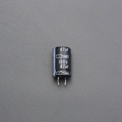 47uF 100V 8 x12mm Polarized Electrolytic Capacitor-Pack Of 5-RS2030 - REES52