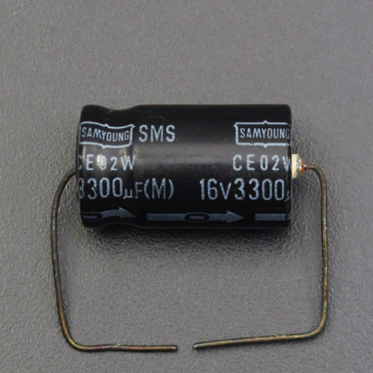 Electrolytic Radial E 3300uF/16V 13x26 RM5 85°C - Pack of 5 - RS2008 - REES52