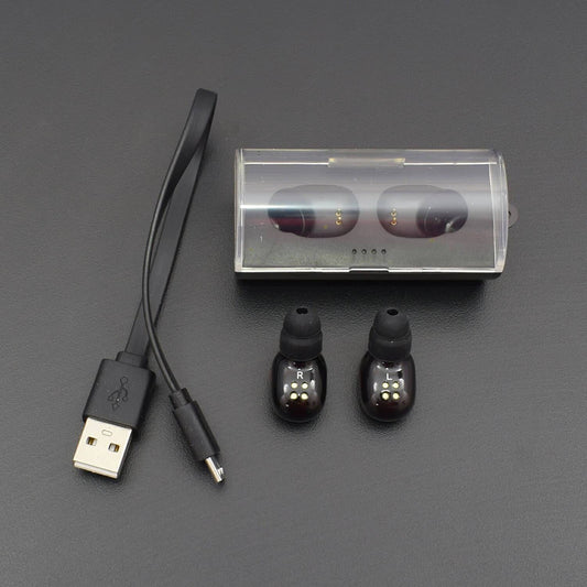 Wireless in Ear Stereo Bluetooth V4.2 Headphones with with Charging Case for Android and iOS Devices - RS573 - REES52