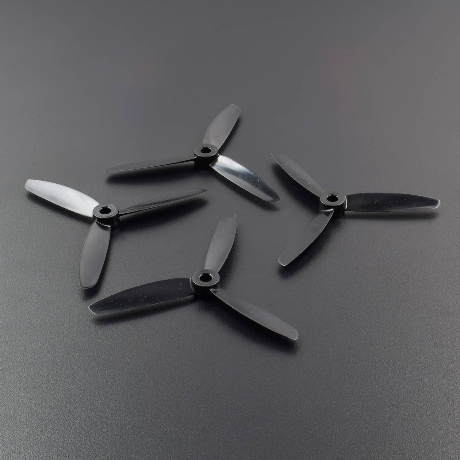 Drone Propellers 4045 3 Blades Propeller Bull 3-Blade Nose Props 2 CCW 2 CW for QAV210 250 Racing Quadcopter - QC127 - REES52