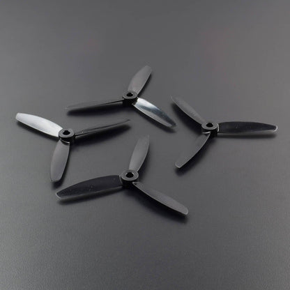 Drone Propellers 4045 3 Blades Propeller Bull 3-Blade Nose Props 2 CCW 2 CW for QAV210 250 Racing Quadcopter - QC127 - REES52