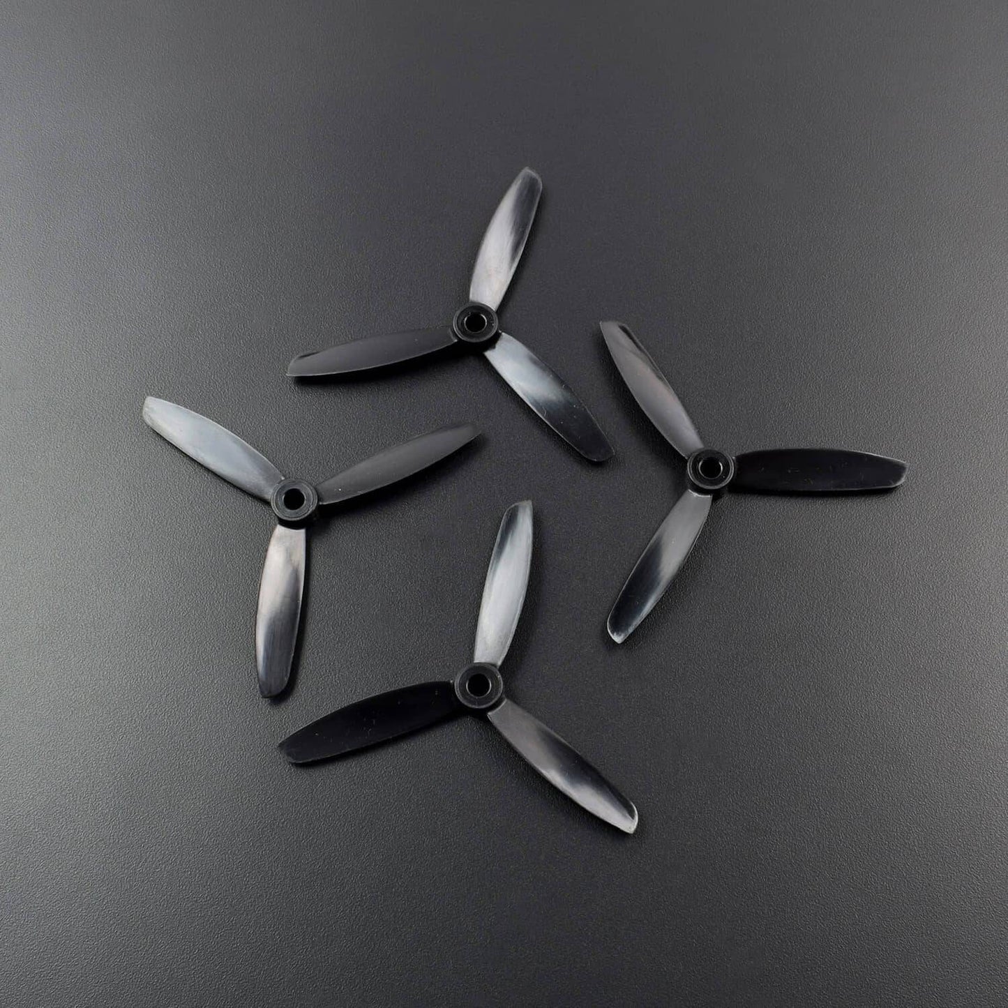 Drone Propellers 4045 3 Blades Propeller Bull 3-Blade Nose Props 2 CCW 2 CW for QAV210 250 Racing Quadcopter - QC127 - REES52