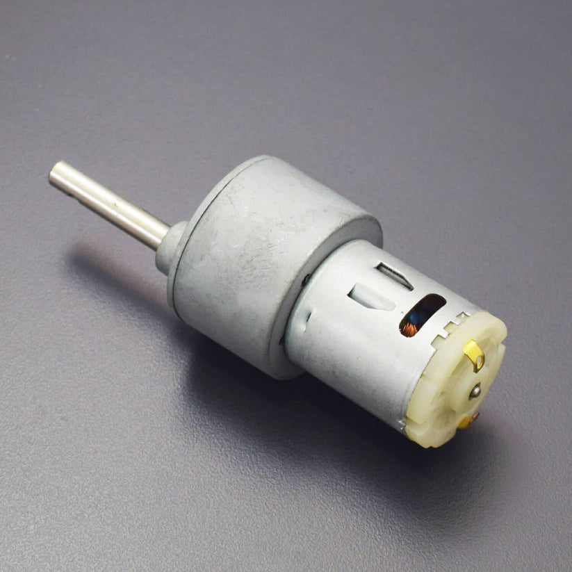 Johnson Geared Motor 500 RPM 12v DC Gear for Robotics – REES52