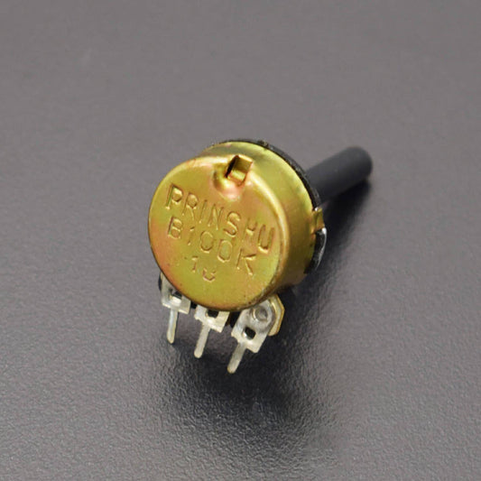 100K-Ohm Audio-Taper Potentiometer - RS1145 - REES52