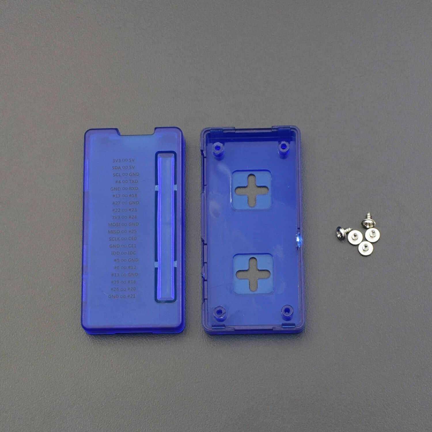 Raspberry Pi Zero Case, Protective ABS Box/Enclosure For Raspberry Pi Zero W (Blue) - RS1720 - REES52