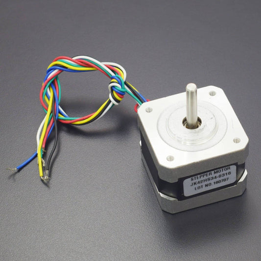 2 Phase 5mm Diameter 1000RPM Drive Shaft JQF39F34-01 Model Stepper Stepping Motor 0.6A - RS006 - REES52