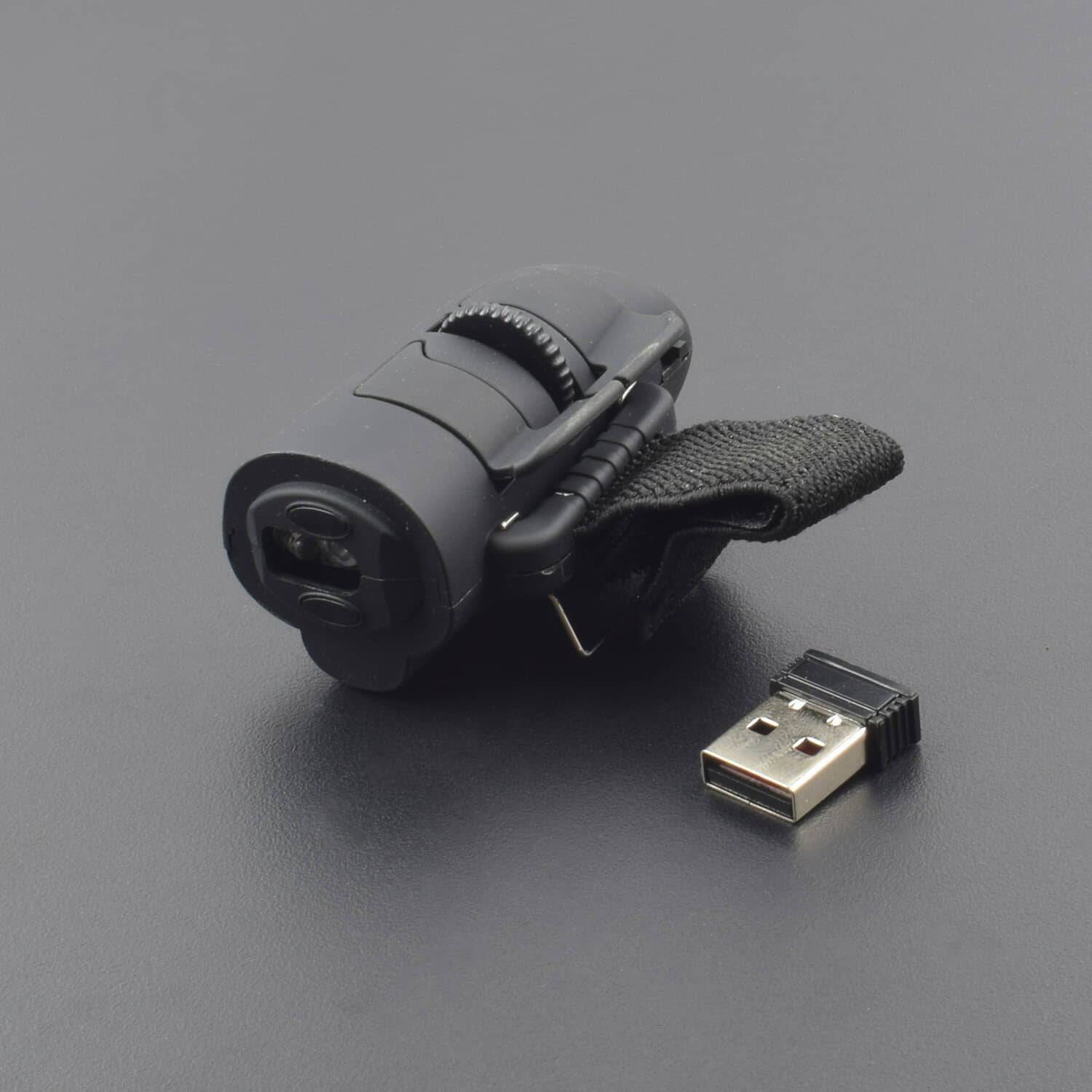 Portable Slacker Finger Rings Wireless Mouse - for Laptop PC - RP202 - REES52