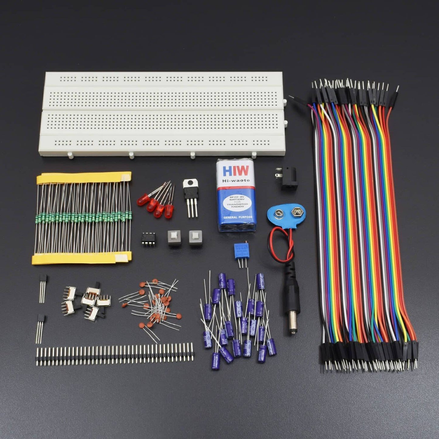 Electronics Project Starter Kit V.1 - KT1009 - REES52