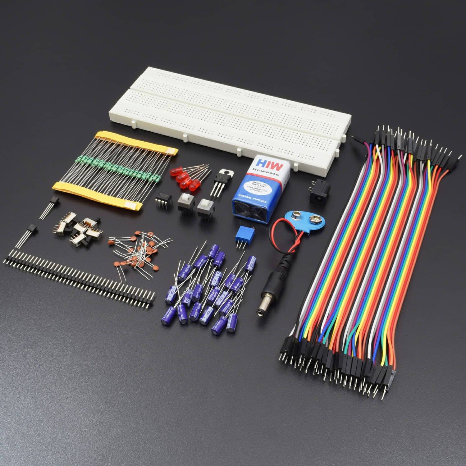 Electronics Project Starter Kit V.1 - KT1009 - REES52