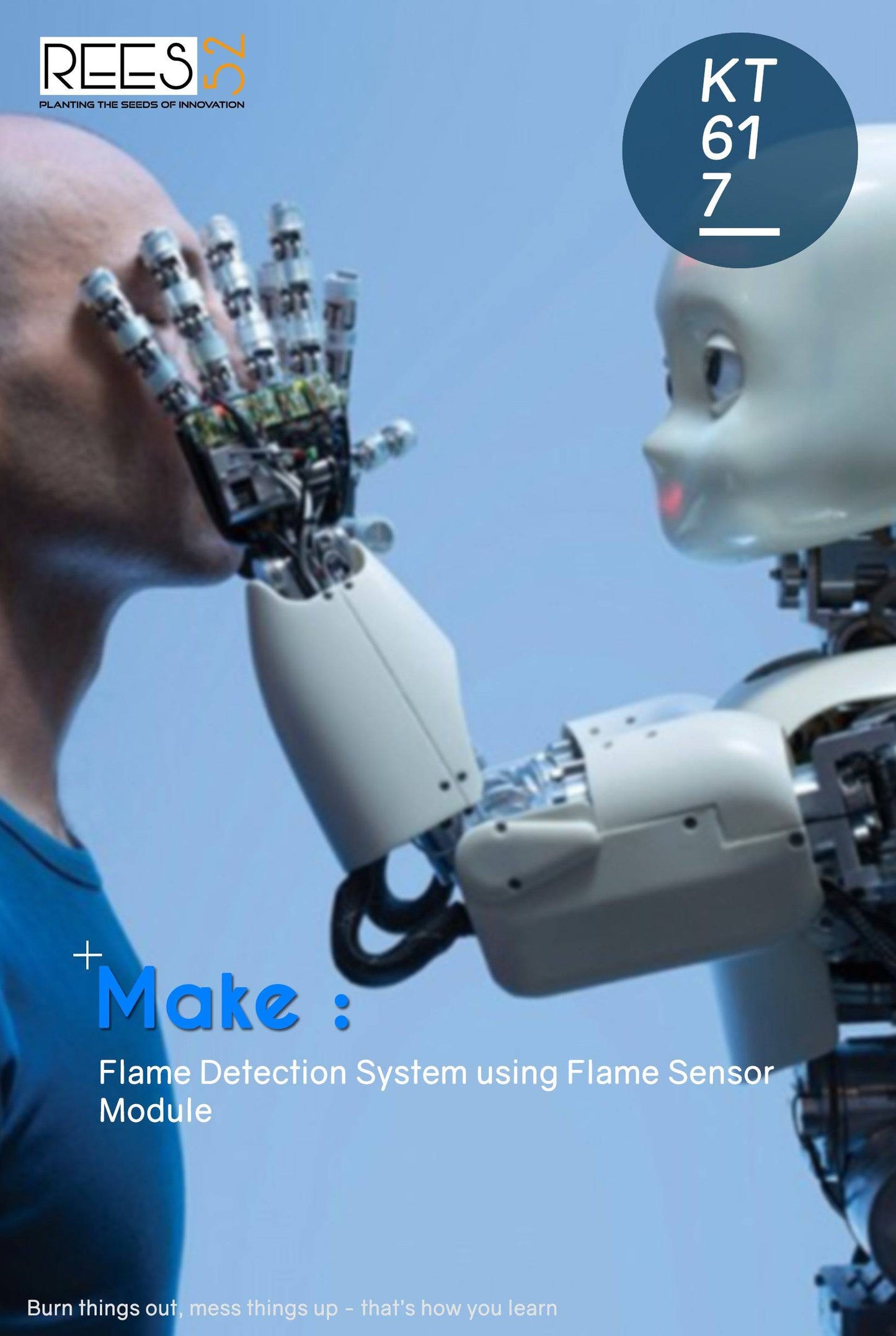 Make a Flame Detection System using Flame Sensor Module - KT617 - REES52