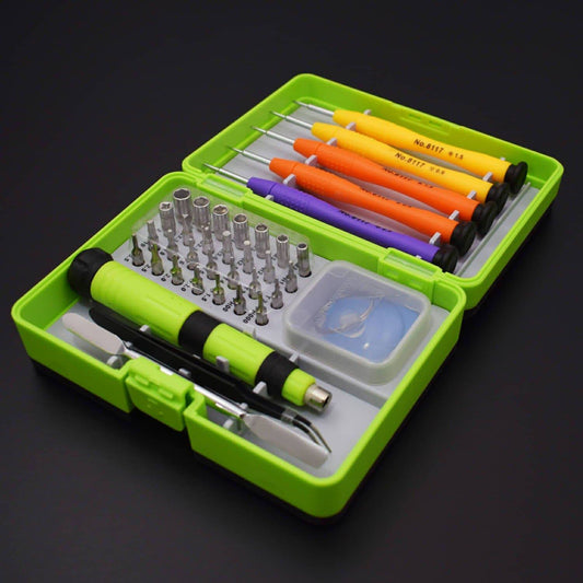 36 in 1 Multi-Purpose Screwdriver Set Professional Repairing Tool Kits with 28 Pieces Head - RS1106 - REES52