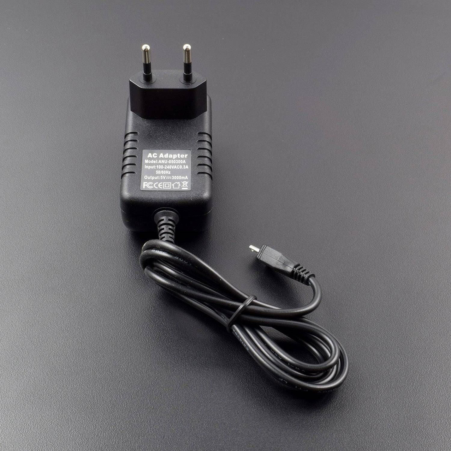 EU Plug AC100-240V to DC 5V 3A Power Supply Charger Converter Adapter -NA112 - REES52