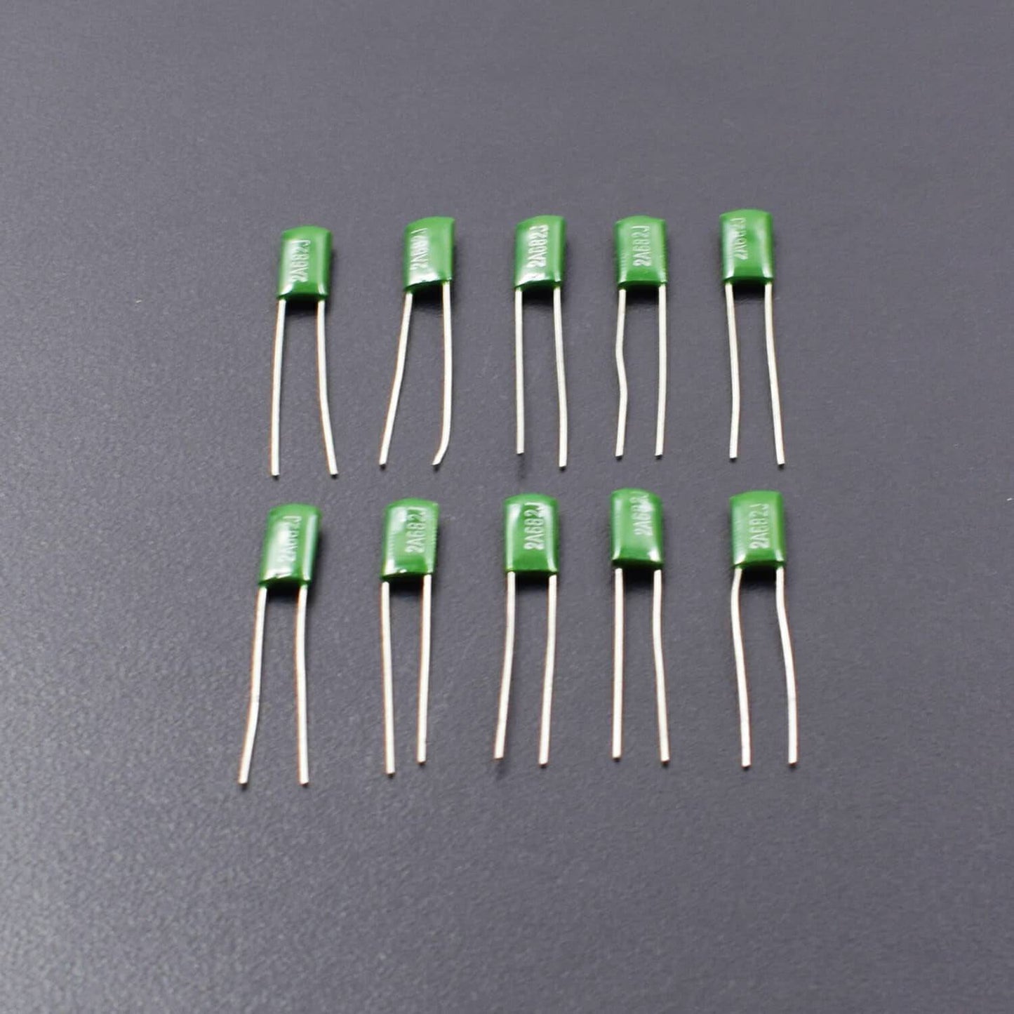 2A682K 6.8nF 100V Mylar Film Capacitor - Pack of 5 - RS2124 - REES52