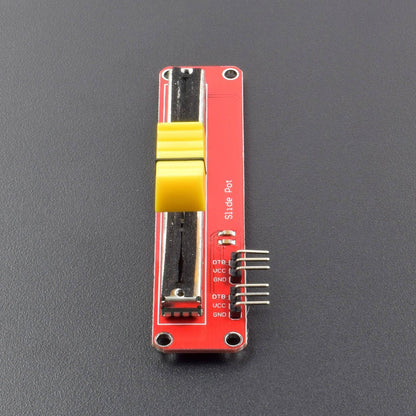 DC 3.3V/ 5V 10K Sliding Potentiometer Board Module Adjustable Slide Yellow - RC017 - REES52