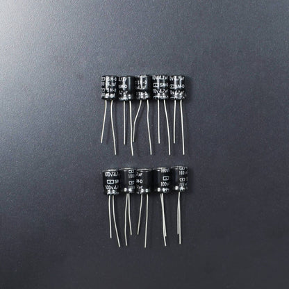 4.7uF 100V Radial Electrolytic Capacitor - Pack of 5 - RS2104 - REES52