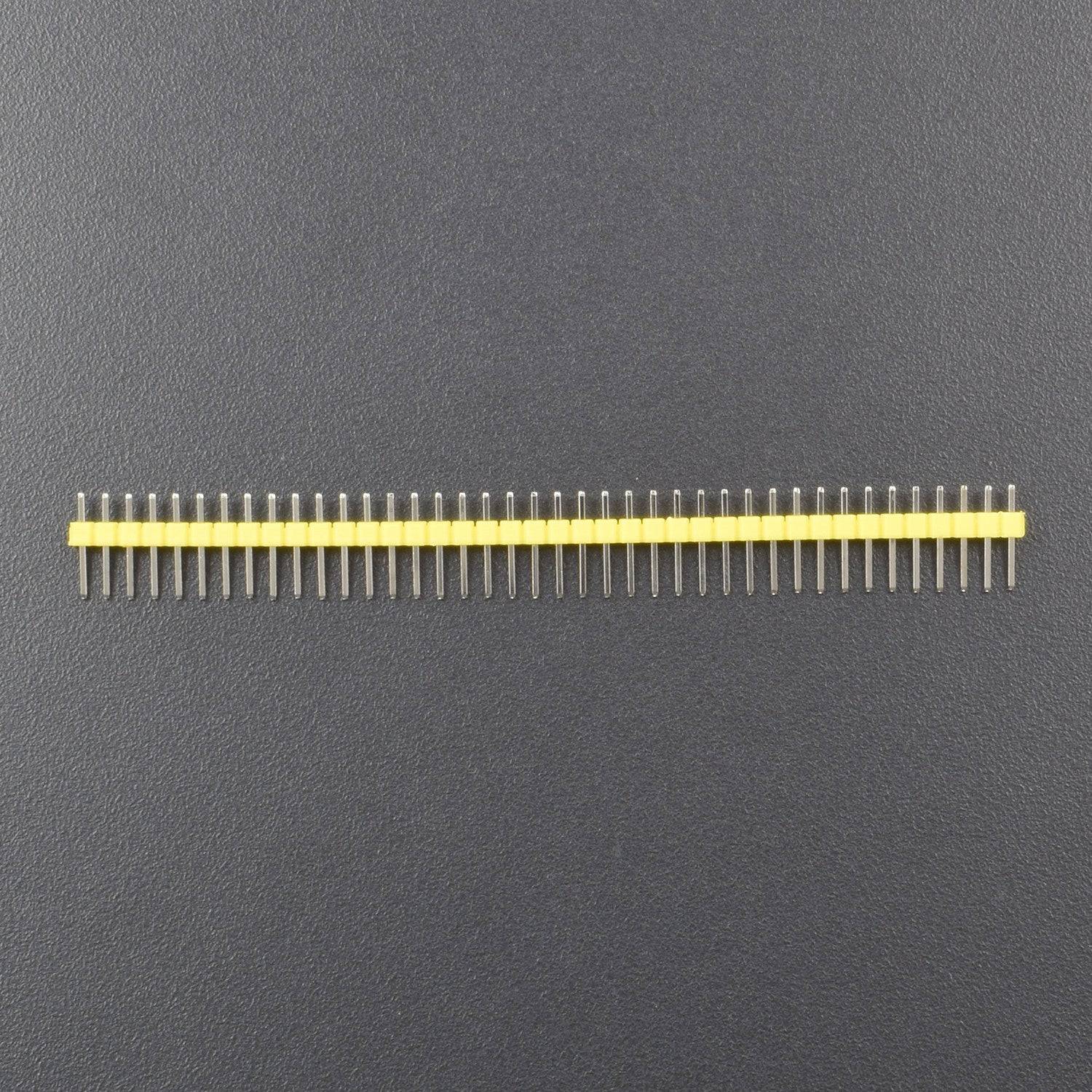 2.54mm yellow Single Row Male 1X40 Pin Header Strip -RS292 - REES52