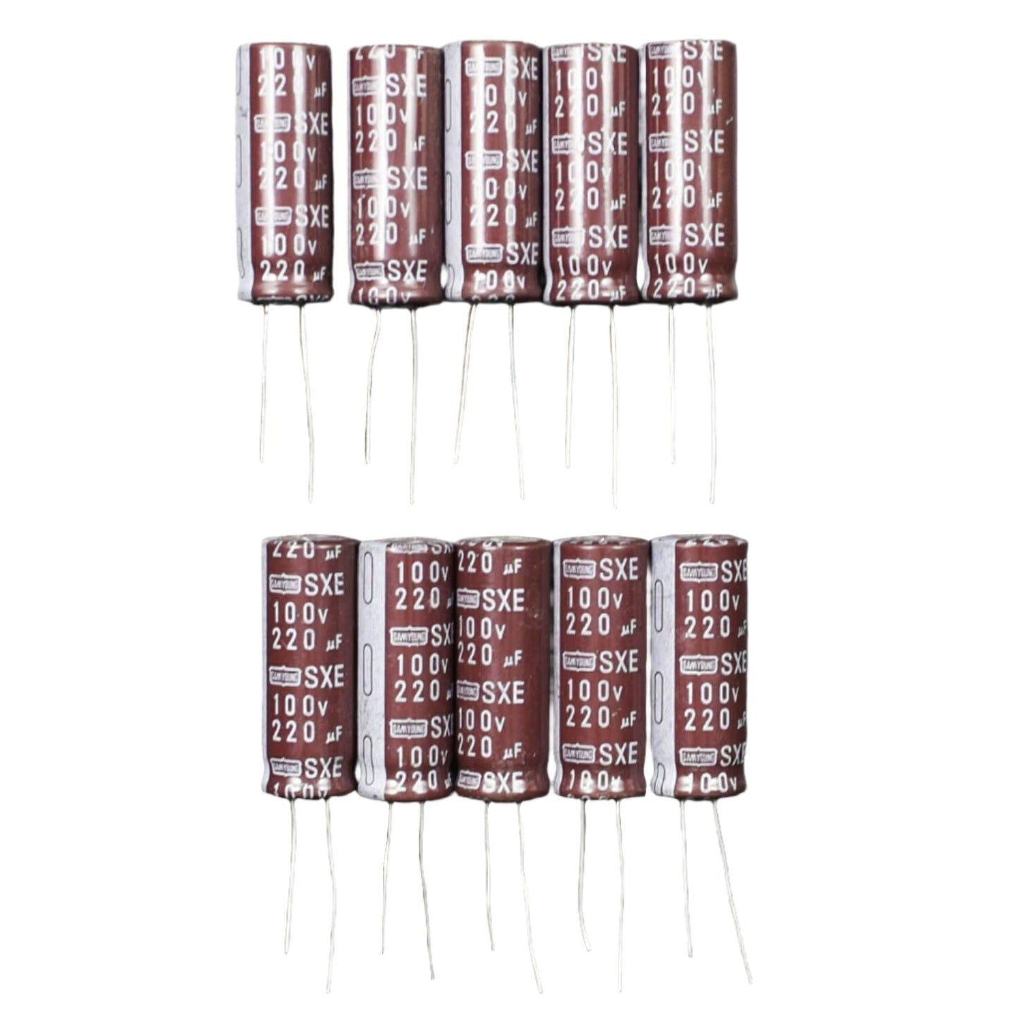 220uF 100V Elna Silmic ARS 220µF 85° HI End Audio capacitors Pack of
