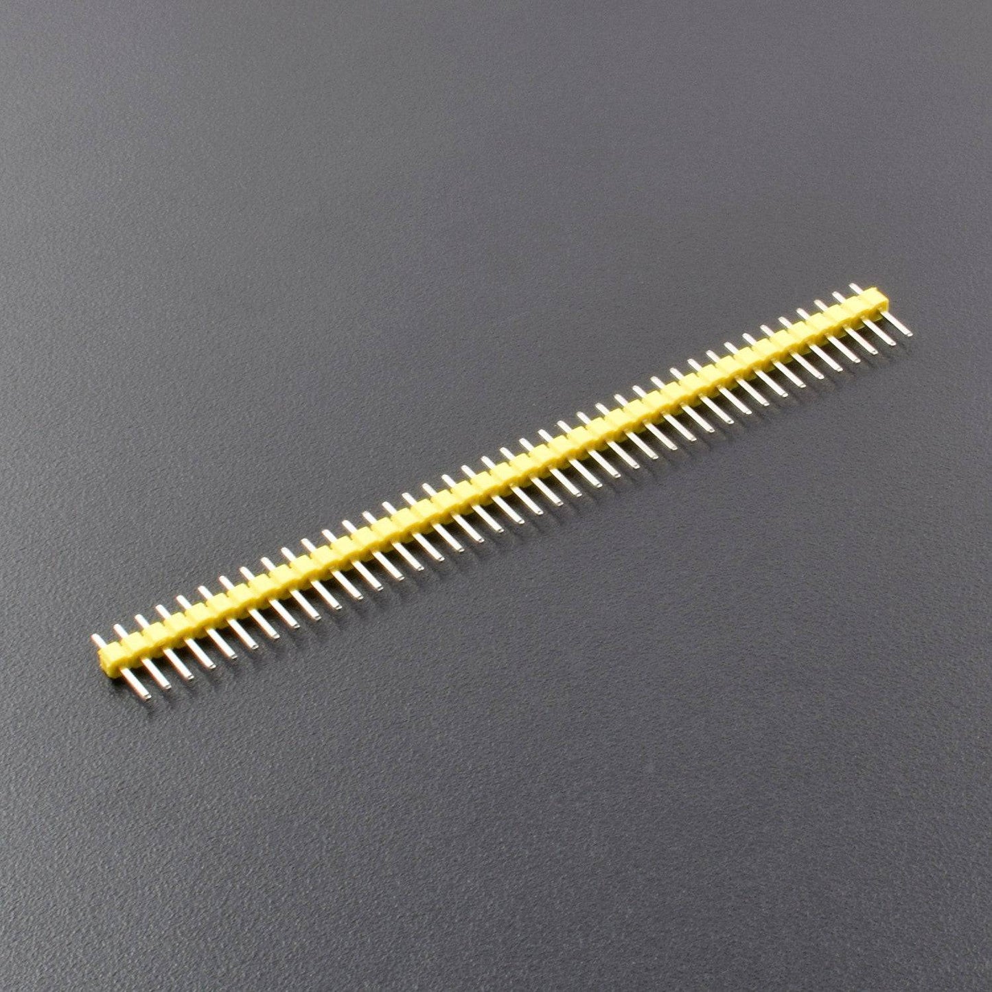 2.54mm yellow Single Row Male 1X40 Pin Header Strip -RS292 - REES52