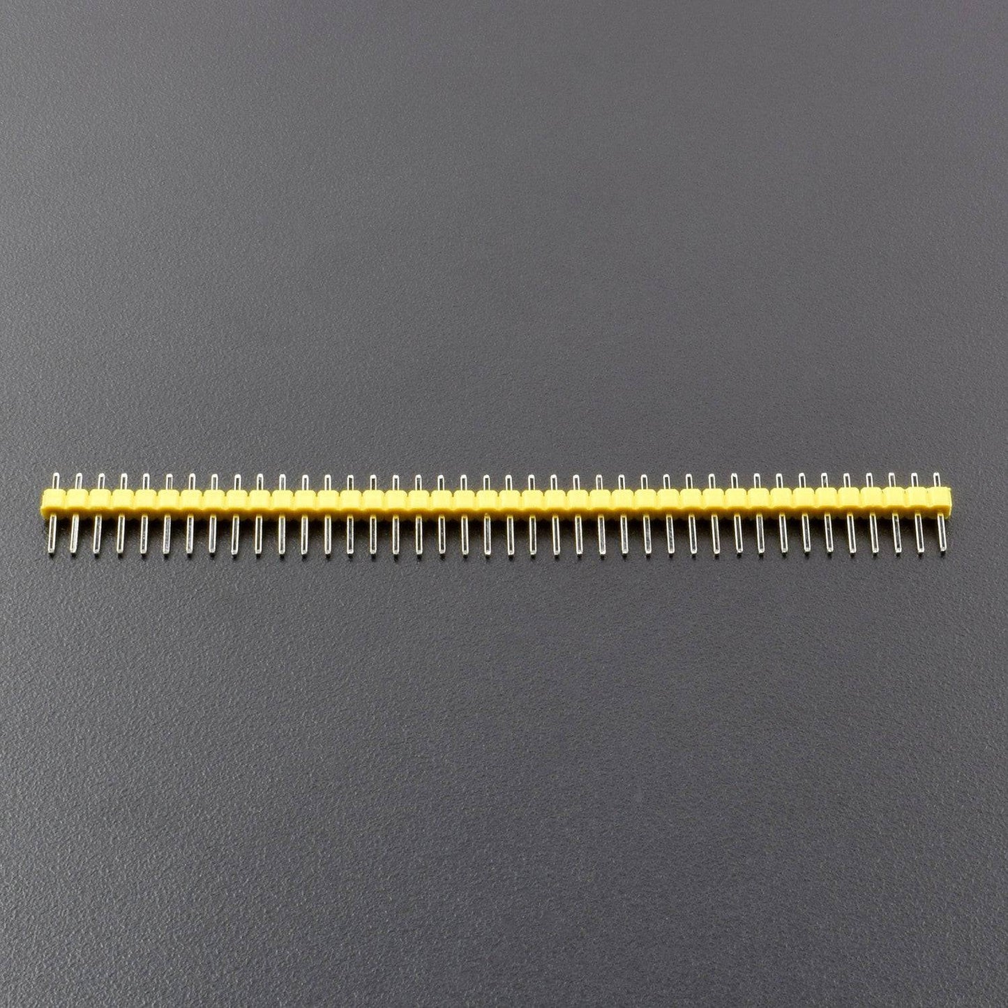 2.54mm yellow Single Row Male 1X40 Pin Header Strip -RS292 - REES52