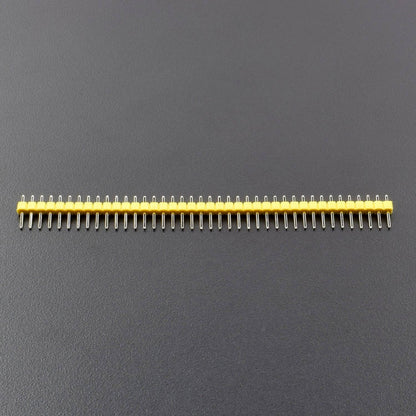 2.54mm yellow Single Row Male 1X40 Pin Header Strip -RS292 - REES52