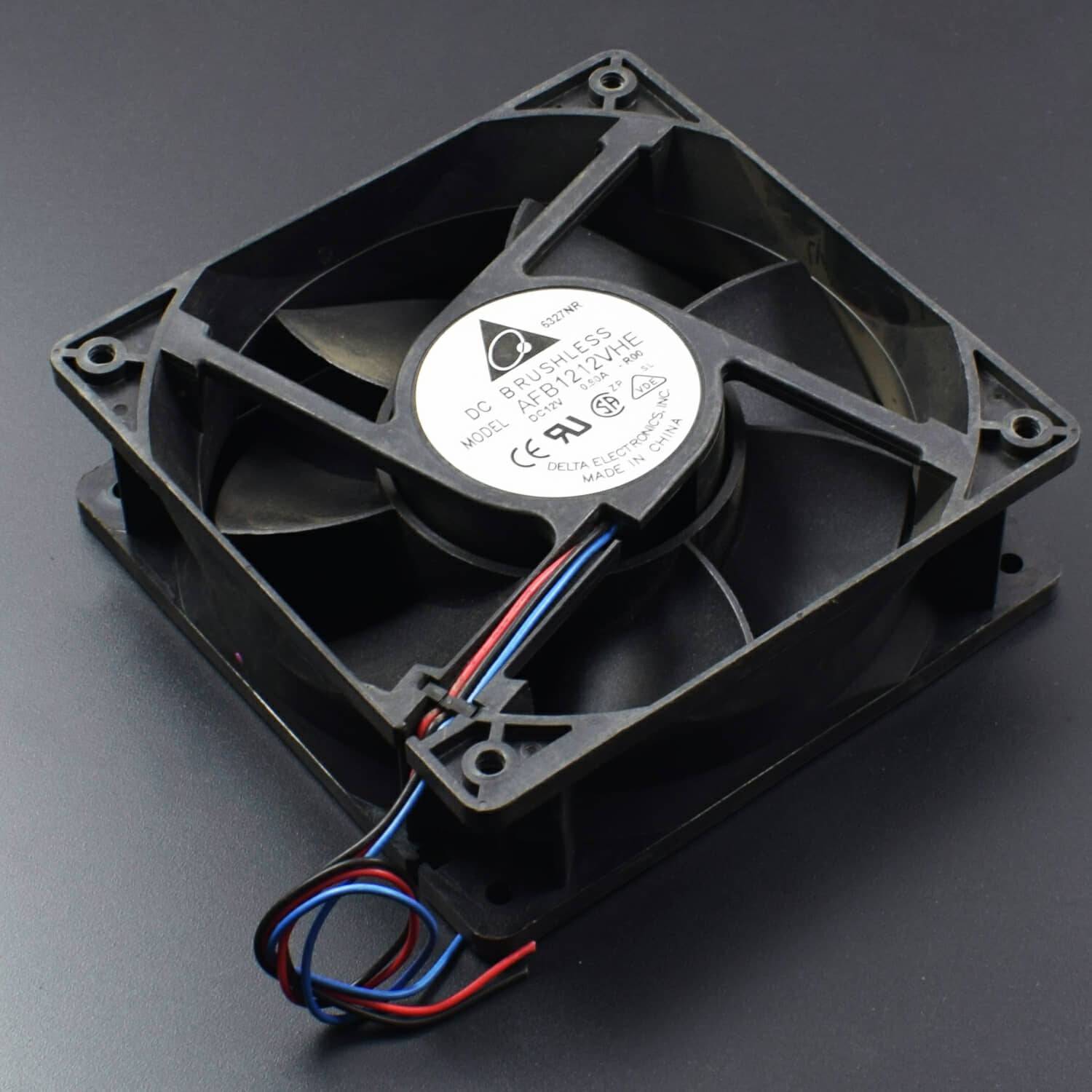 Delta Electronics AFB1212VHE Server - Square Fan DC 12V 0.90A - RS2062 ...