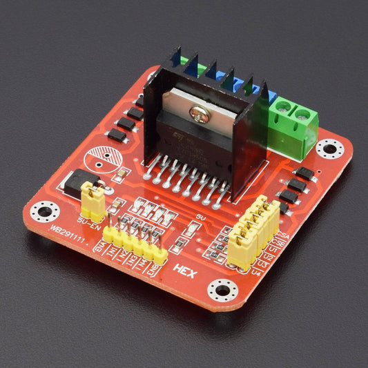 L298N Dual H Bridge DC/Stepper Motor Driver Controller Module-RS693 - REES52