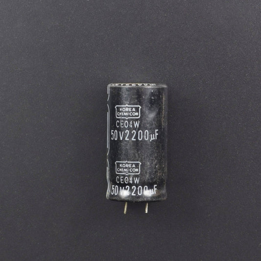 2200uF 50V DC Aluminium Electrolytic Capacitor (5 pcs )-RS2045 - REES52