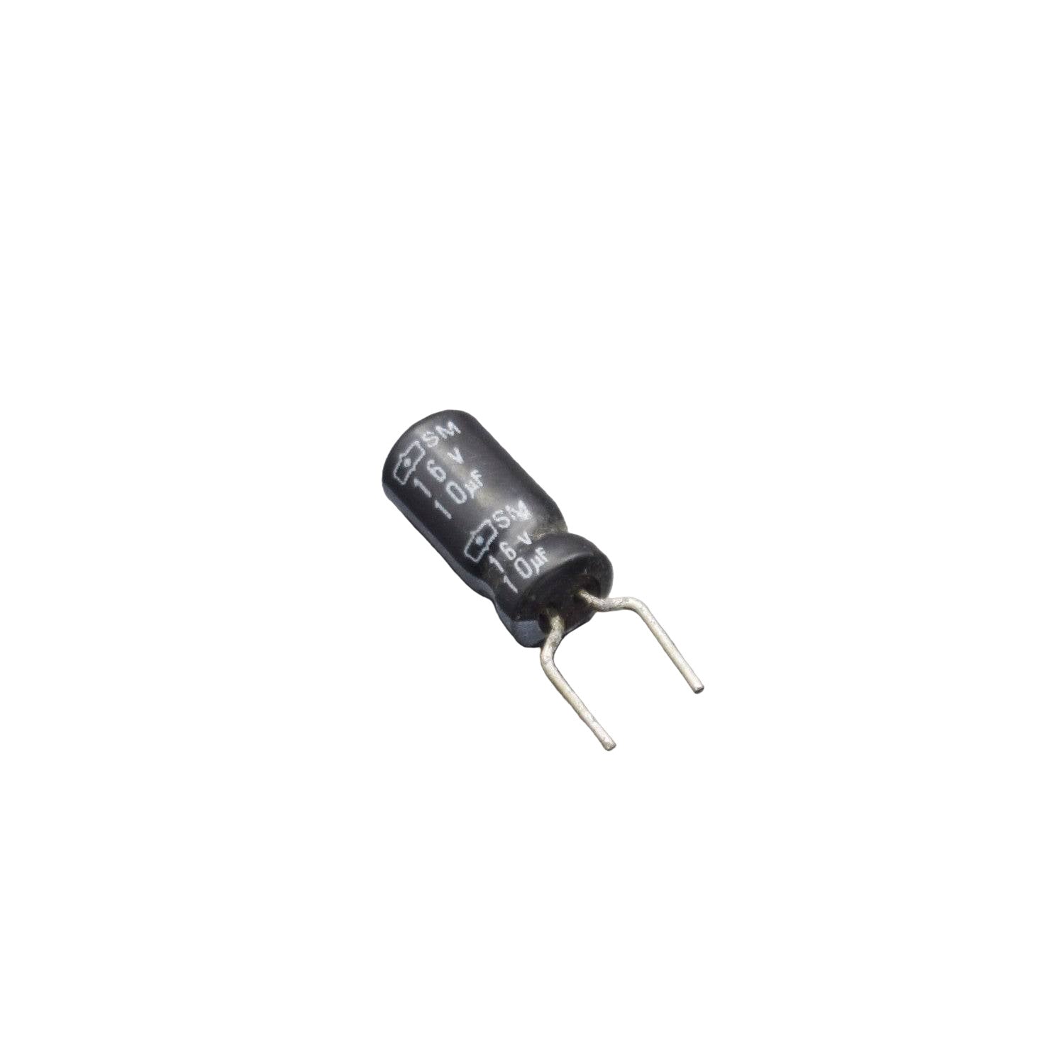 10µF 16V Mini Radial Electrolytic Capacitor Pack | Delhi – REES52