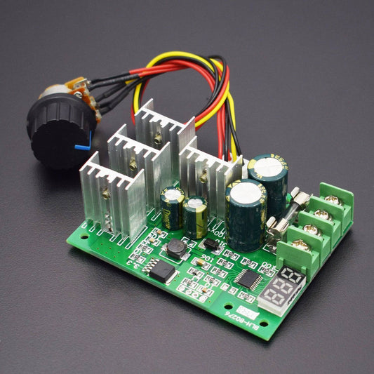 6V 9V 12V 24V 36V 48V 60V PWM DC Motor Speed Controller 20A (30A MAX) with Digital Display Meter 0-100% - RS1142 - REES52