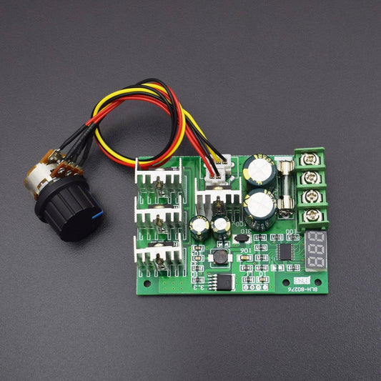 6V 9V 12V 24V 36V 48V 60V PWM DC Motor Speed Controller 20A (30A MAX) with Digital Display Meter 0-100% - RS1142 - REES52